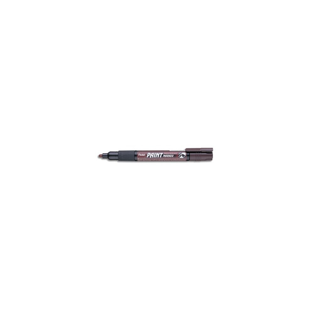 Brown Pentel Permanent bullet tip paint marker MMP20