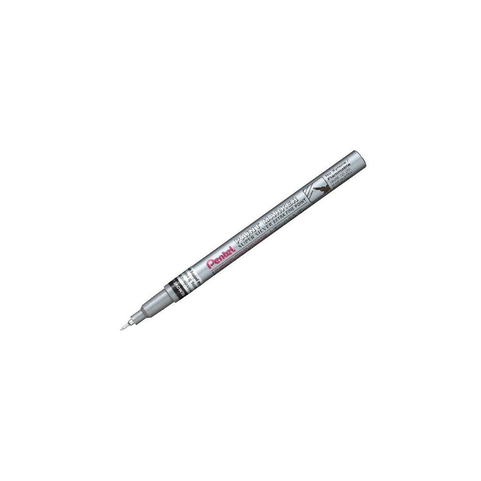 Pentel Metallic Silver Paint Marker Extra Fine MFP10-Z