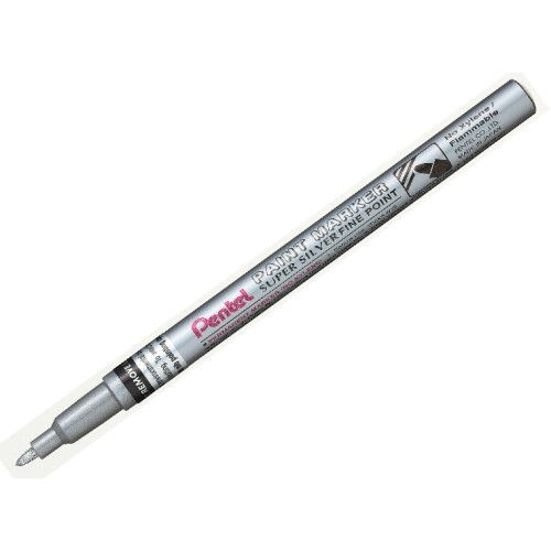 Pentel Pentel Metallic Silver Paint Marker Fine MSP10-Z