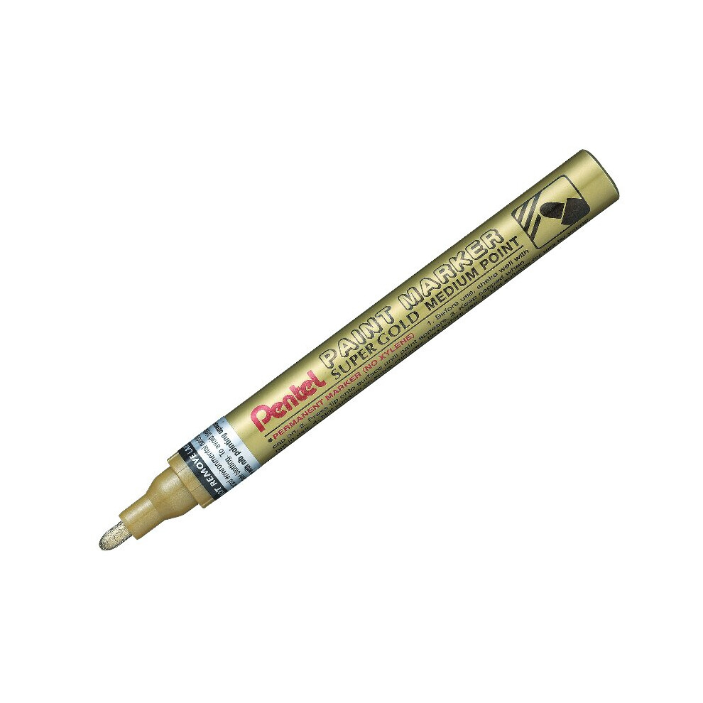 Pentel Metallic Gold Paint Marker Medium Bullet MMP10-X