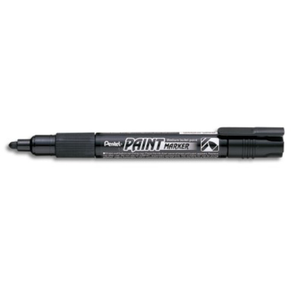 Black Pentel Permanent bullet tip paint marker MMP20