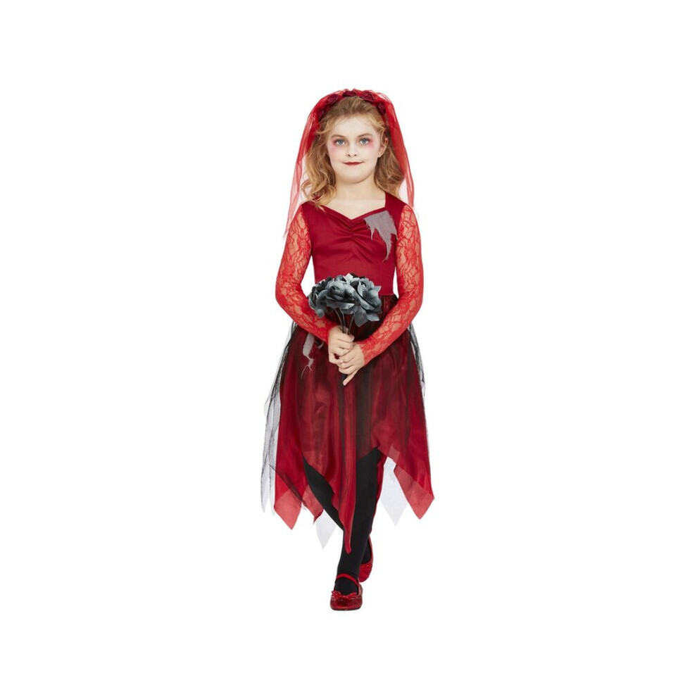 Womens Dark Spirit Warrior Fancy Dress Costume (Size 16-18)