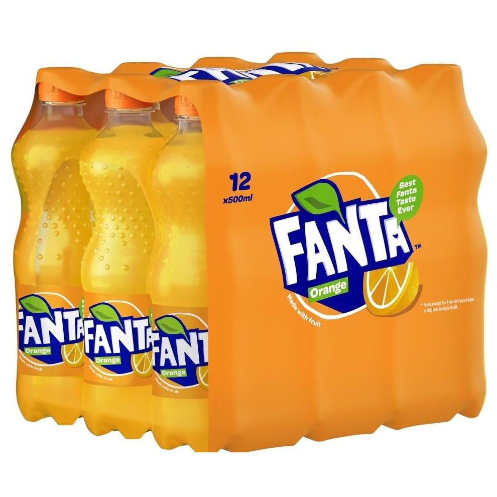 Fanta Orange 500ml x 12