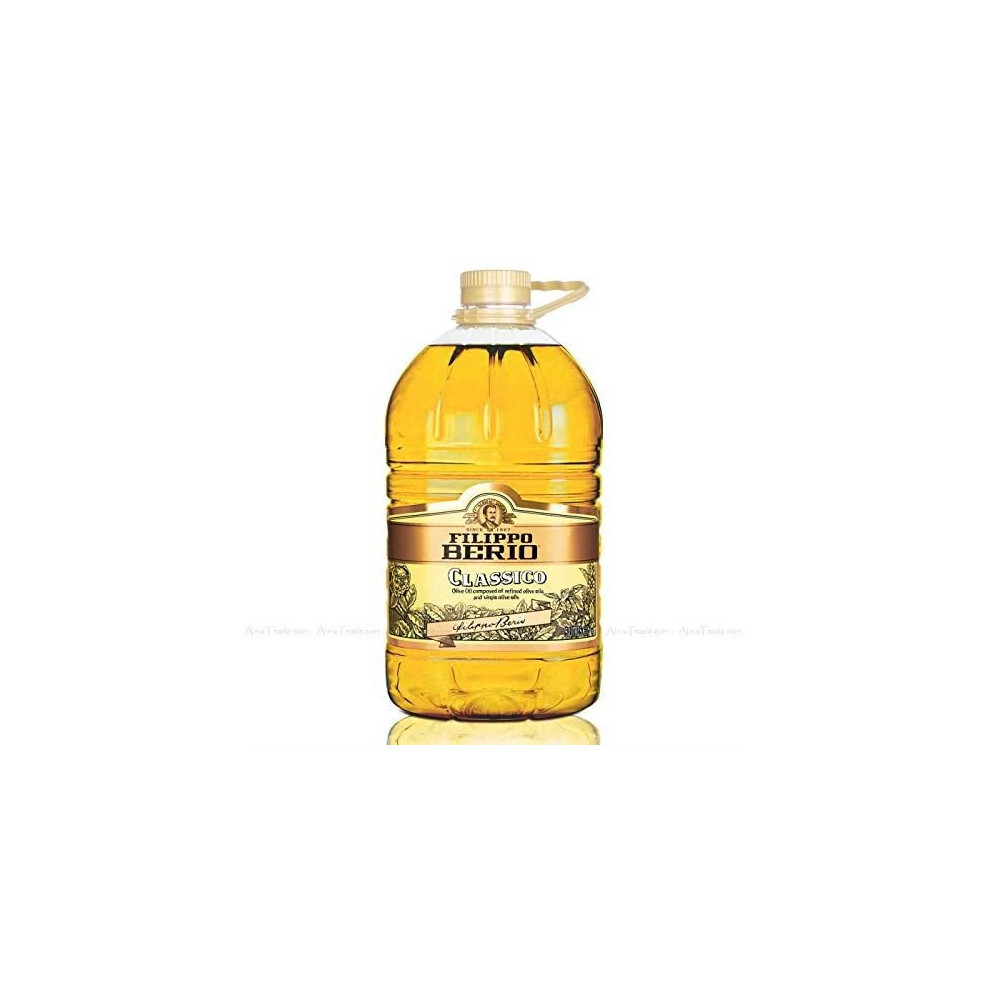 Filippo Berio Classic Classico Refined Virgin Composed Olive Oil Cooking Fry 5L