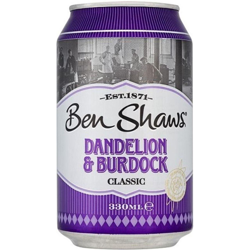 Ben Shaws Dandelion And Burdock Classic 24 X 330ml