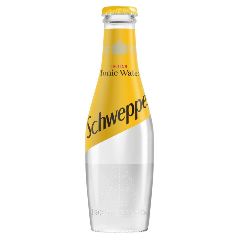 Schweppes Indian Tonic Water 200ml x Case of 24