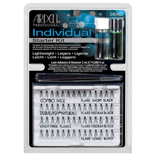 Ardell Ardell Duralash Individuals Starter Kit - Short / Medium / Long - Glue Included