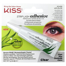Kiss Strip Lash Adhesive - Clear 7g - Secure Hold / Dermatologically Tested