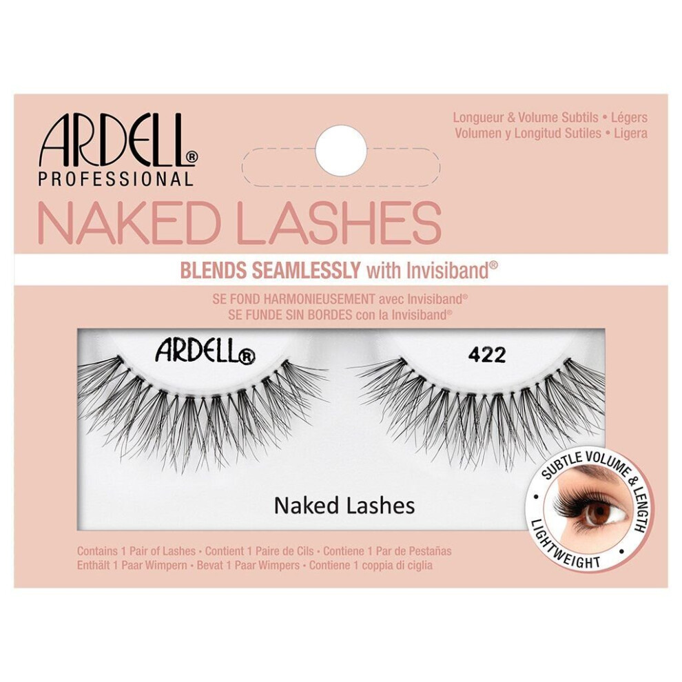 Ardell Professional Naked Lashes - 422 - Blends Seamlessly with Invisiband