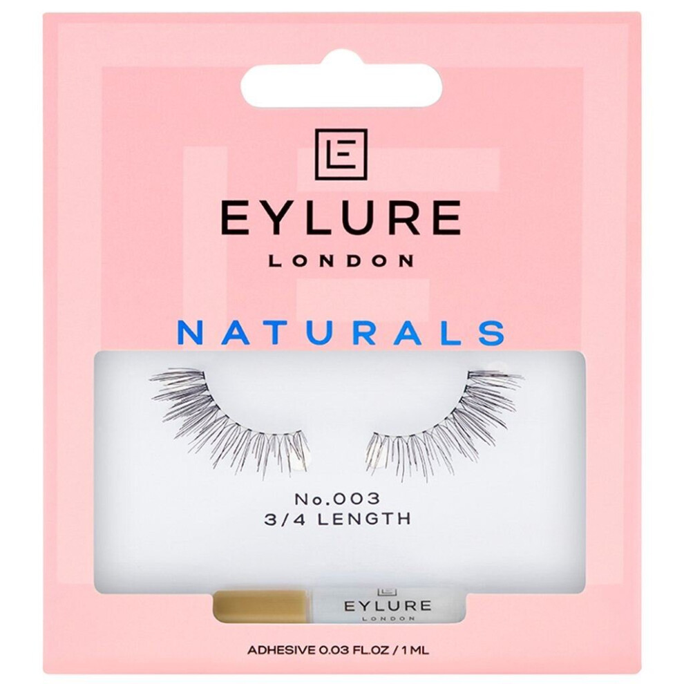 Eylure Naturals Reusable Accent Eyelashes - 003 - Lash Adhesive Included