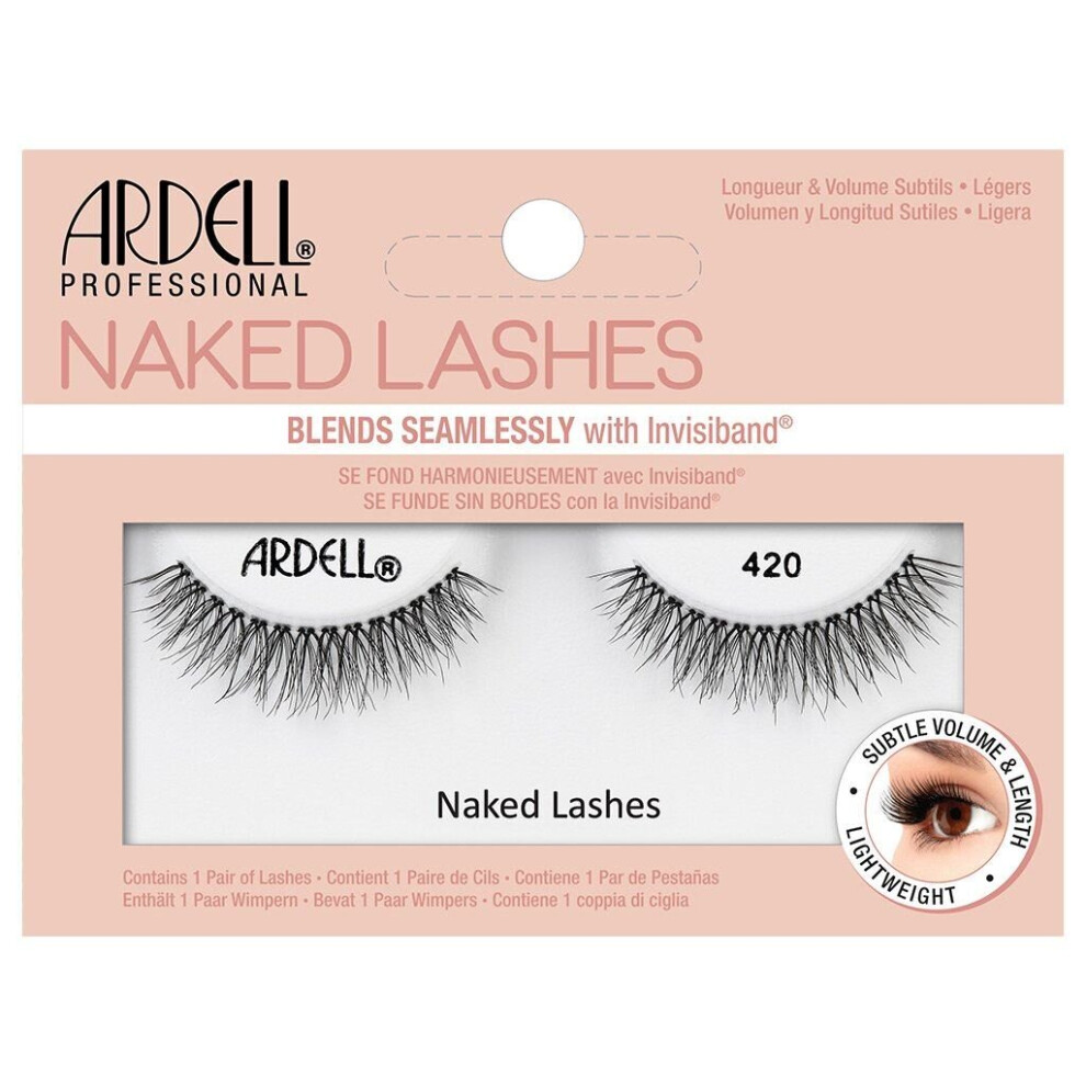 Ardell Professional Naked Lashes - 420 - Blends Seamlessly with Invisiband