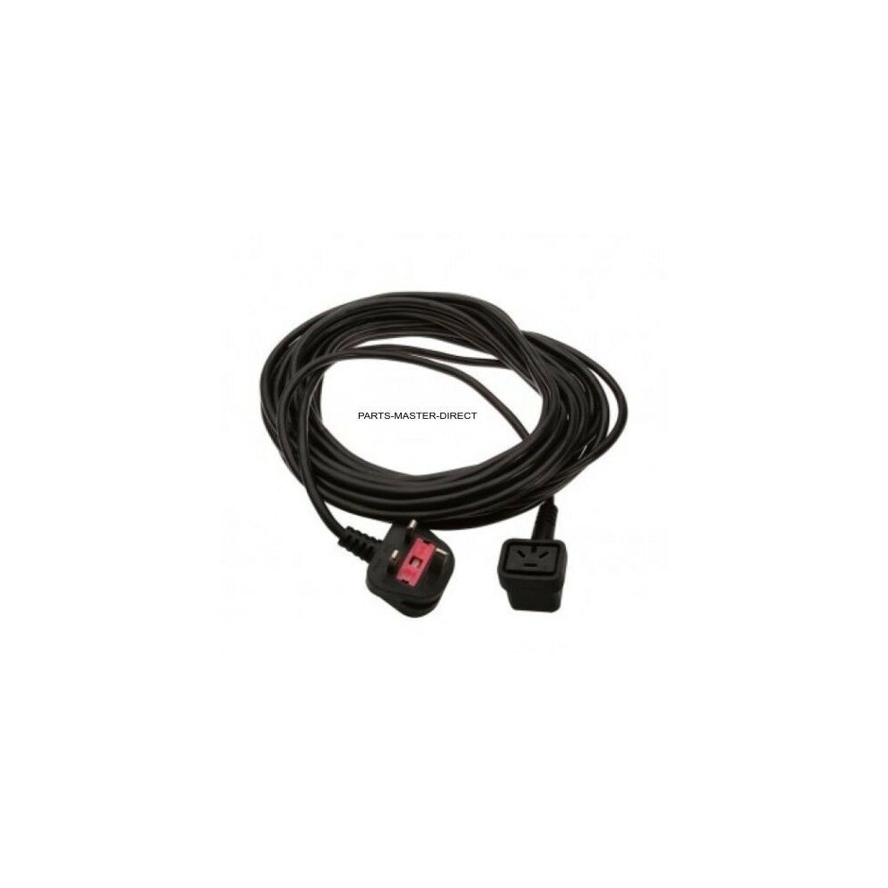 Fits Numatic 12M 12 Metre 1Mm 3 Core 3 Pin Plug Flex Powercord Cable Orange 5053197023449