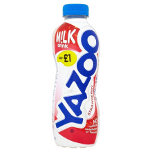 Yazoo Strawberry Milk Drink 10 x 400ml - Calcium & Protein to Support Strong Bones