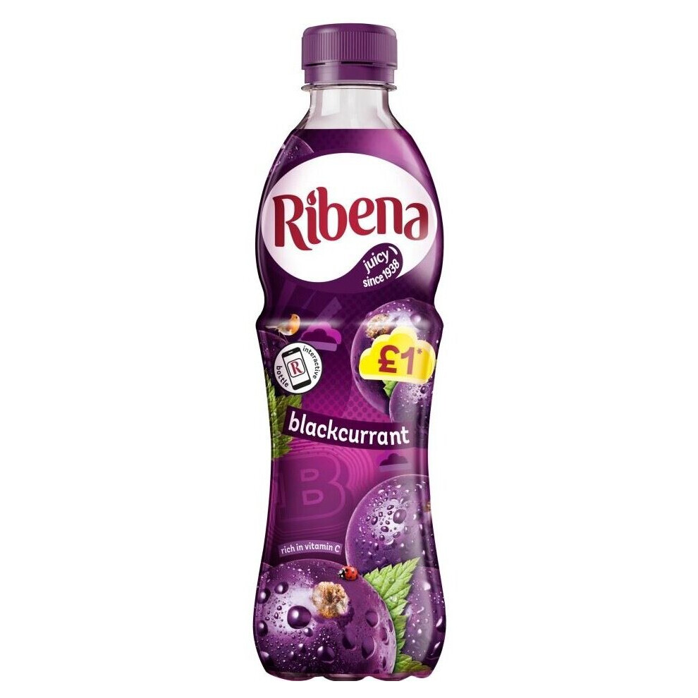 Ribena Blackcurrant 500Ml X 12