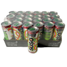 Suso Apple & Elderflower Fizzy Fruit Fusion 24 x 250ml