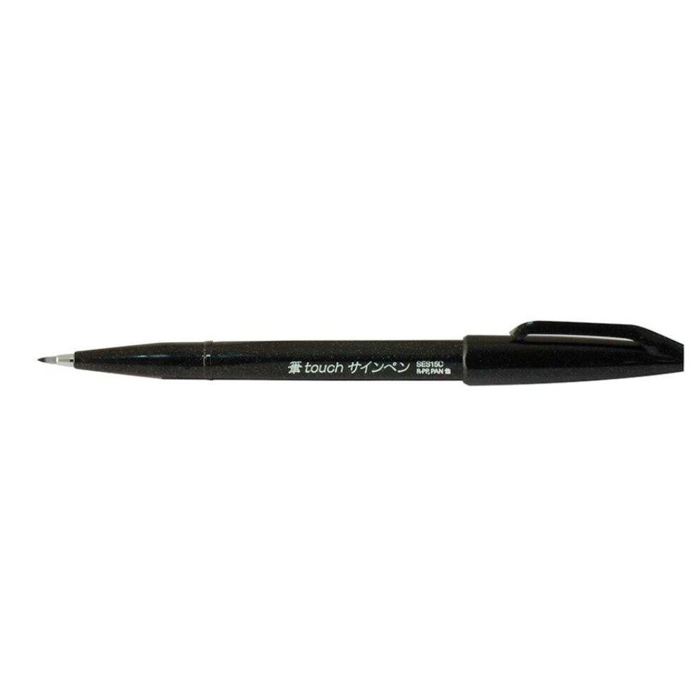 Black Brush Sign Pen