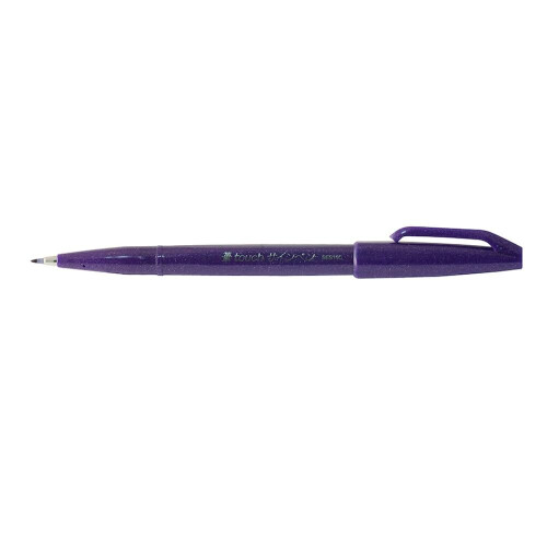 Pentel Violet Brush Sign Pen