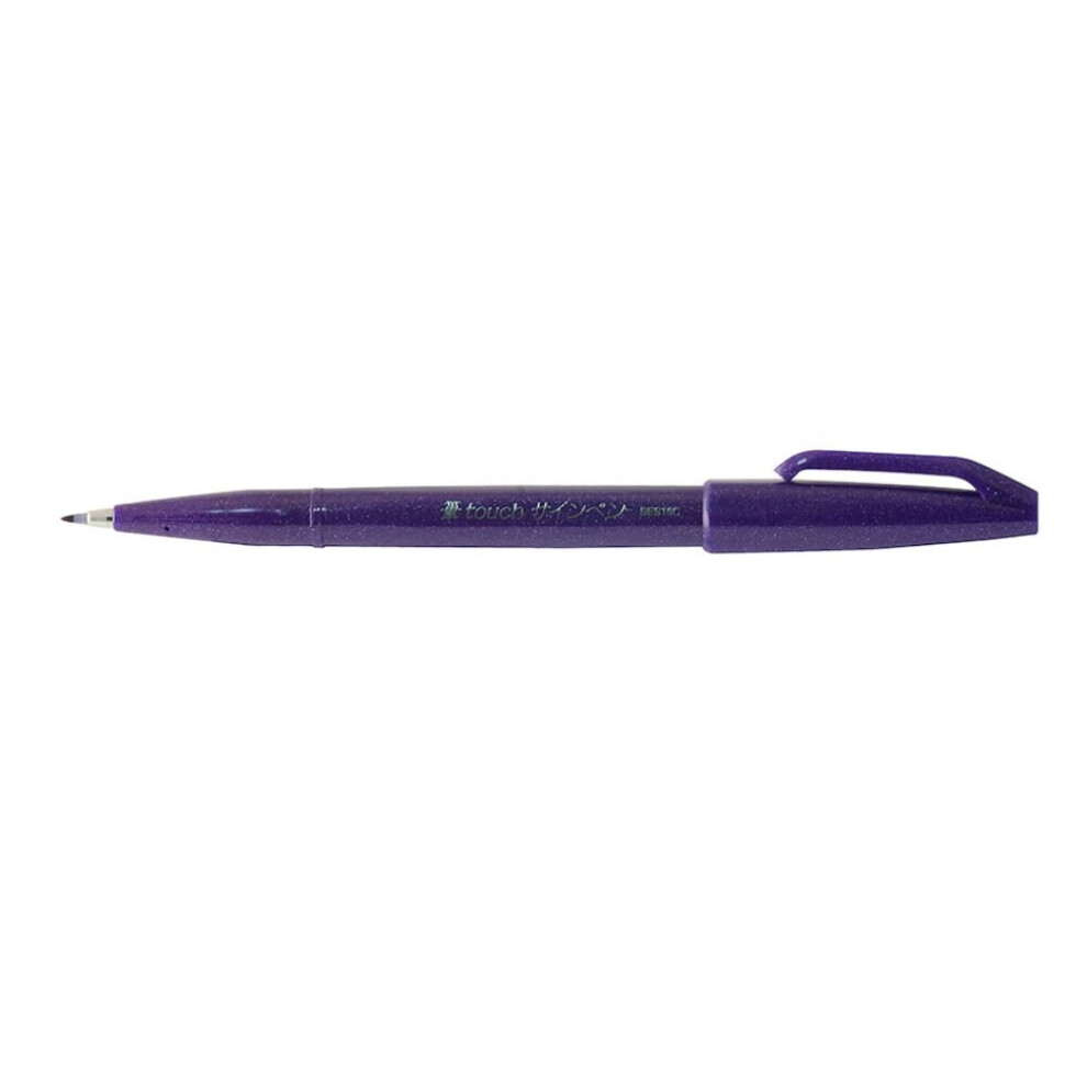 Pentel Violet Brush Sign Pen