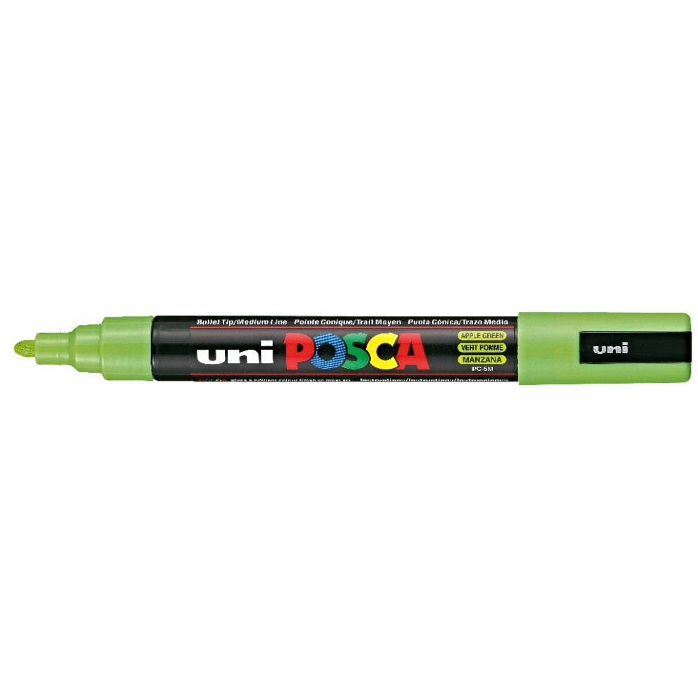 uni POSCA-Marker PC-5M 1,8-2,5mm Apfelgrün - Bild 5
