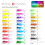 Grey Ecoline Brush Pen Set 4