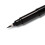 Pentel Pentel Pocket Brush Pen Black Barrel Black Ink 3