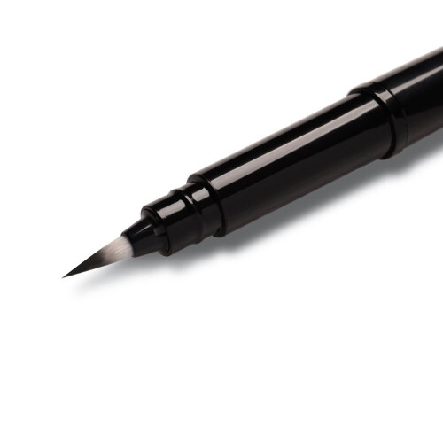 Pentel Pentel Pocket Brush Pen Black Barrel Black Ink 2