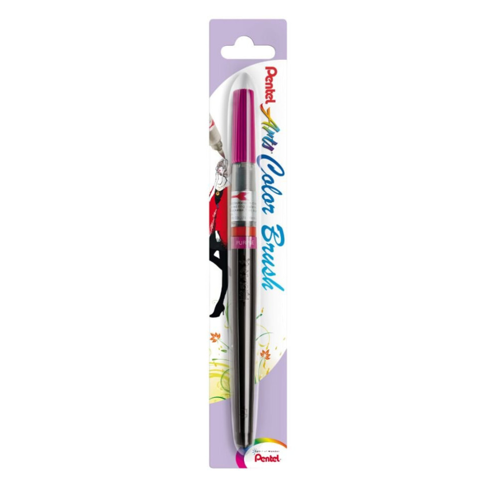 Pentel Purple Colour Brush Pen
