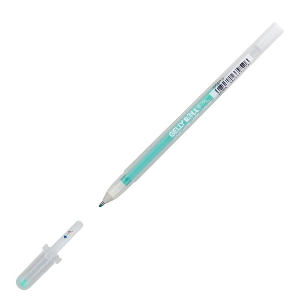 Sakura Green Gelly Roll Stardust Gel Pen