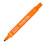 Pentel Pentel N50 Orange Permanent Marker 1