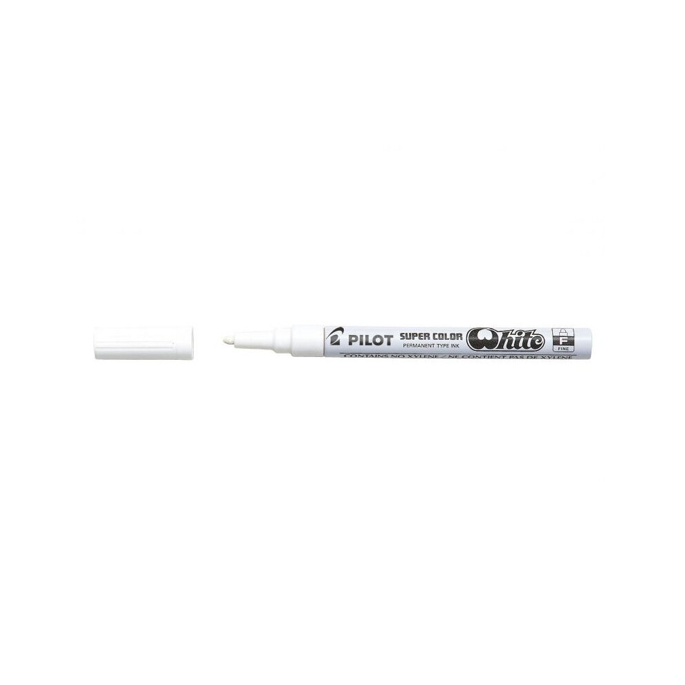 White Fine Pilot Paint Marker