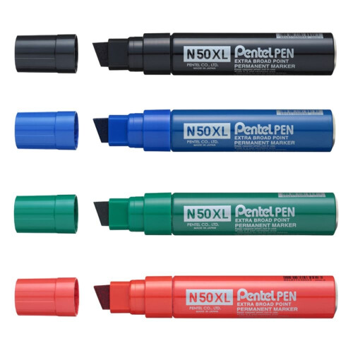 Pentel Pentel N50XL Black Jumbo Permanent Marker 2