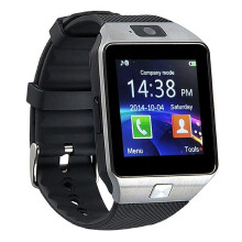 (Silver) HD Camera Smart Watch