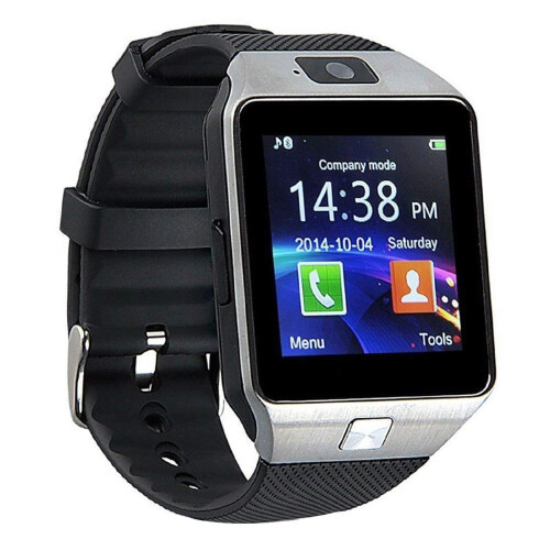 (Silver) HD Camera Smart Watch