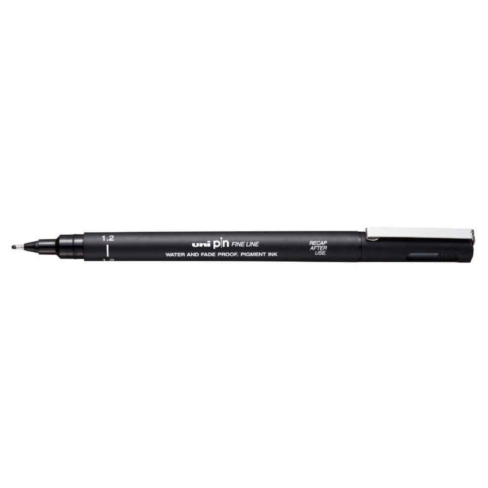 Uni Pin Drawing Pen 1.2mm Nib Black