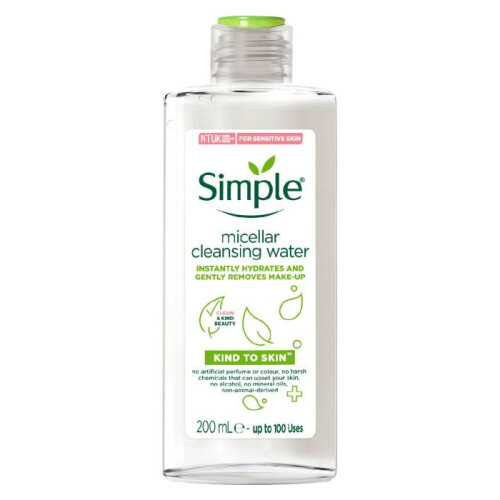 Simple Simple Kind To Skin Micellar Cleansing Water 200ml