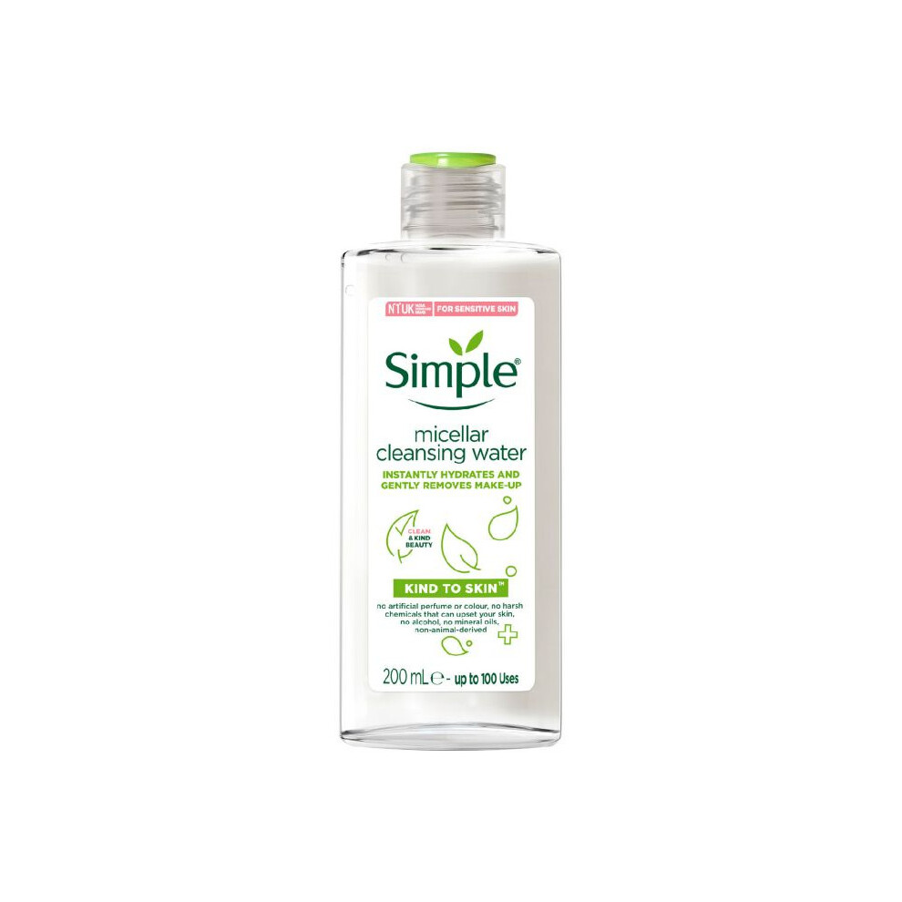 Simple Kind To Skin Micellar Cleansing Water 200ml