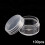 100X Plastic Sample Container Mini Bottle Pot Jars Cosmetic Tools 5ml 3