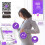 25 Ovulation Test Strips Ovulation Predictor Kit Powered by Premom Ovulation Predictor iOS and Android App 25 LH Strips 6