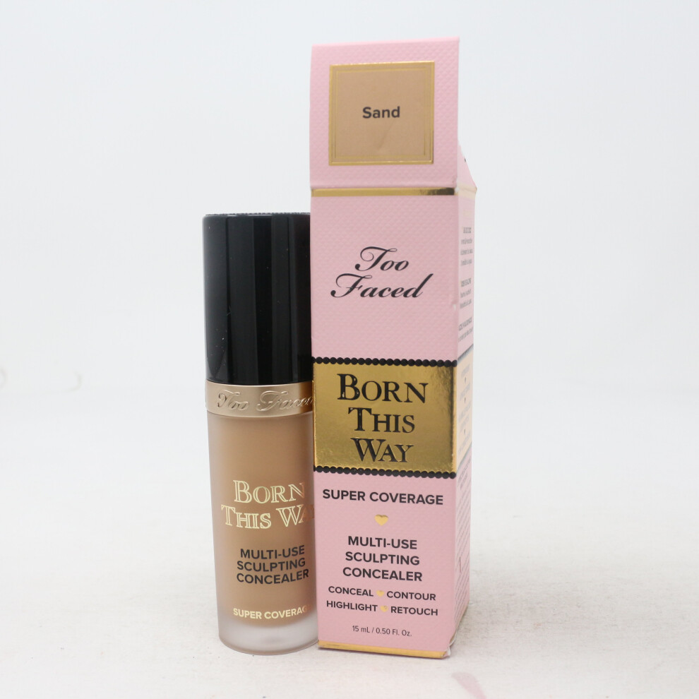 (Sand) Too Faced Born This Way Super Coverage Concealer 0.5oz/15ml