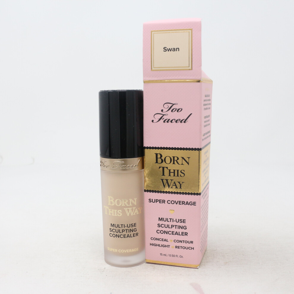 (Swan) Too Faced Born This Way Super Coverage Concealer 0.5oz/15ml