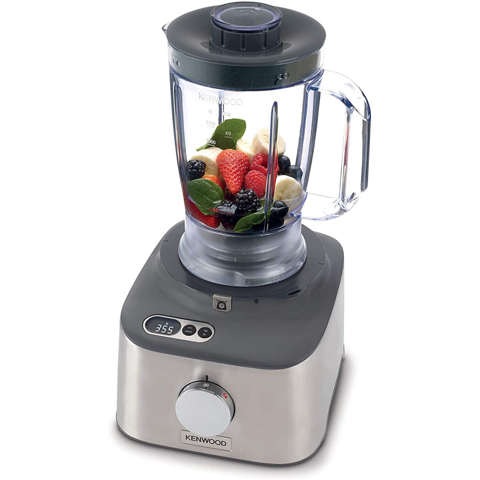 kenwood-multipro-compact--fdm312-ss--5-in-1--stainless-steel--2-1-l-capacity--digital-weighing-scale--jug-blender--spicemill--smoothie-blender--800-w