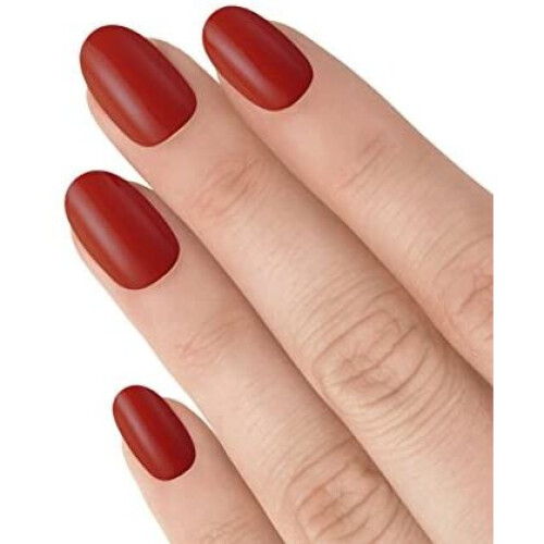 Elegant Touch 24pc Elegant Touch Stick On Nails – Nancy Red 1