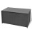 VidaXL vidaXL Garden Storage Chest Poly Rattan Black Outdoor Patio Utility Box Case 1