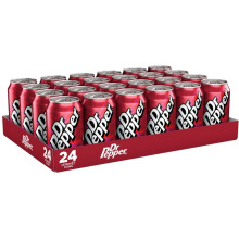 Dr Pepper 330ml Cans (Pack 24) DD
