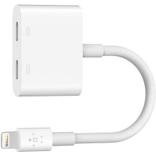 Belkin Lightning Audio + Charge Rockstar (iPhone Lightning Audio Adapter/iPhone Charging Adapter)