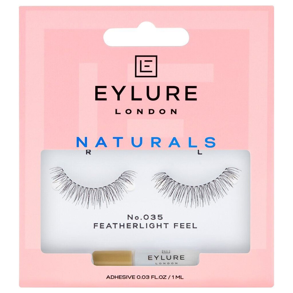 Eylure Lengthening Reusable False Eyelashes - 035 - Lash Adhesive Included