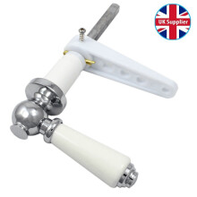 Traditional Ceramic Cistern Handle/Lever Incl Universal Lift Arm