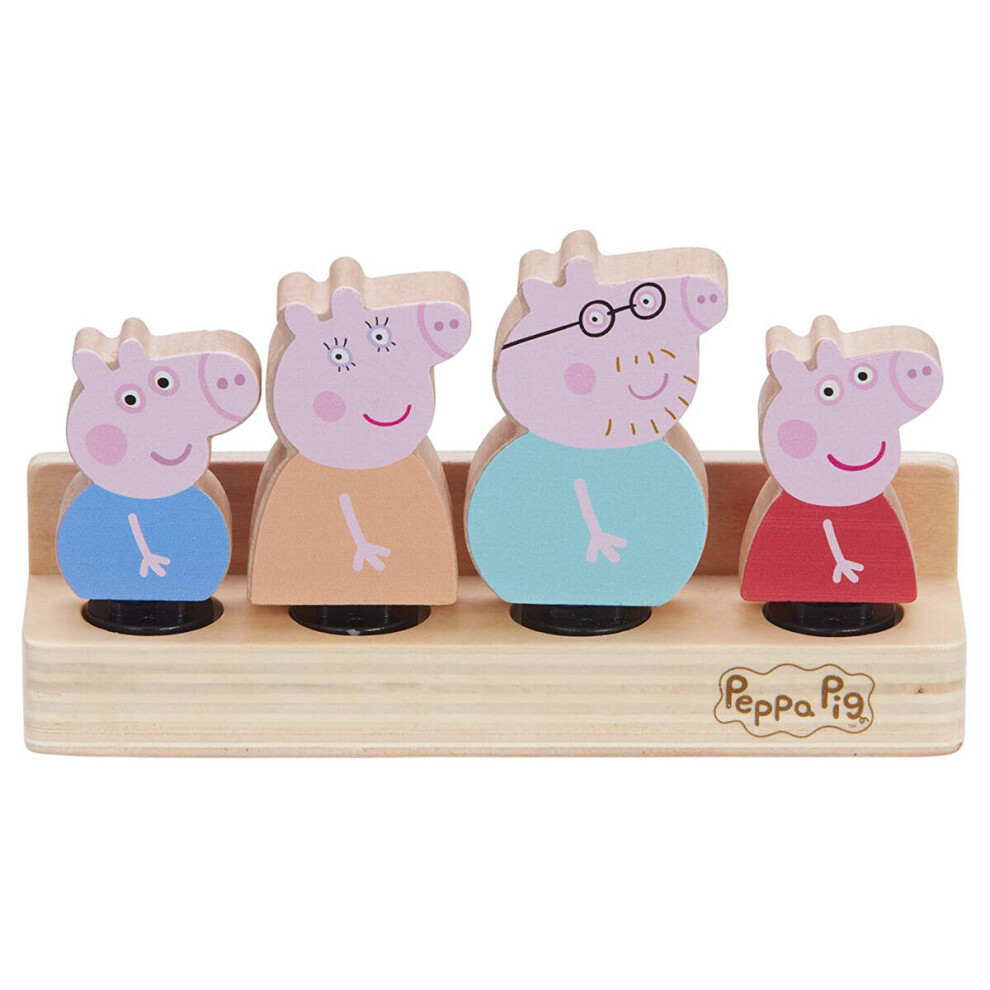 Peppa Pig Wooden Family Figures