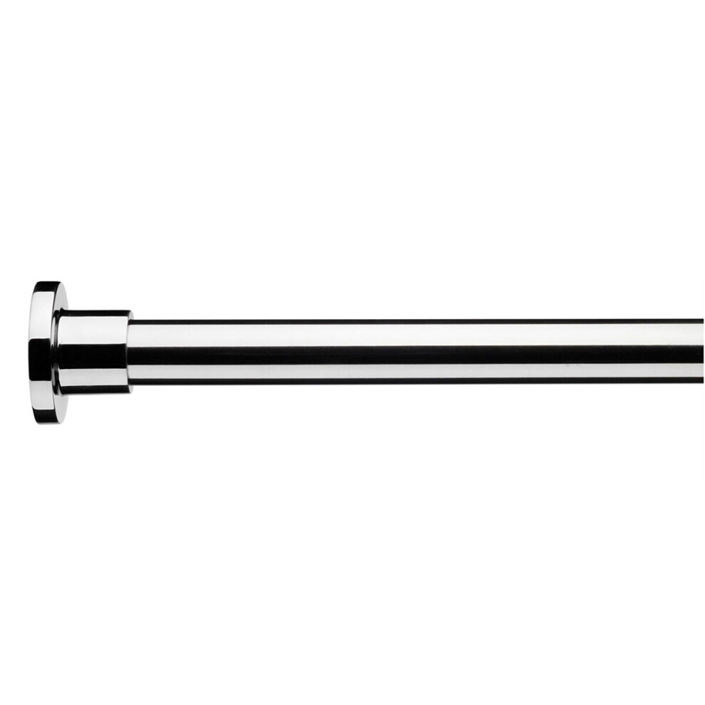 Croydex Superline Fixed Stainless steel Rectangular Shower rod kit (L)2520mm