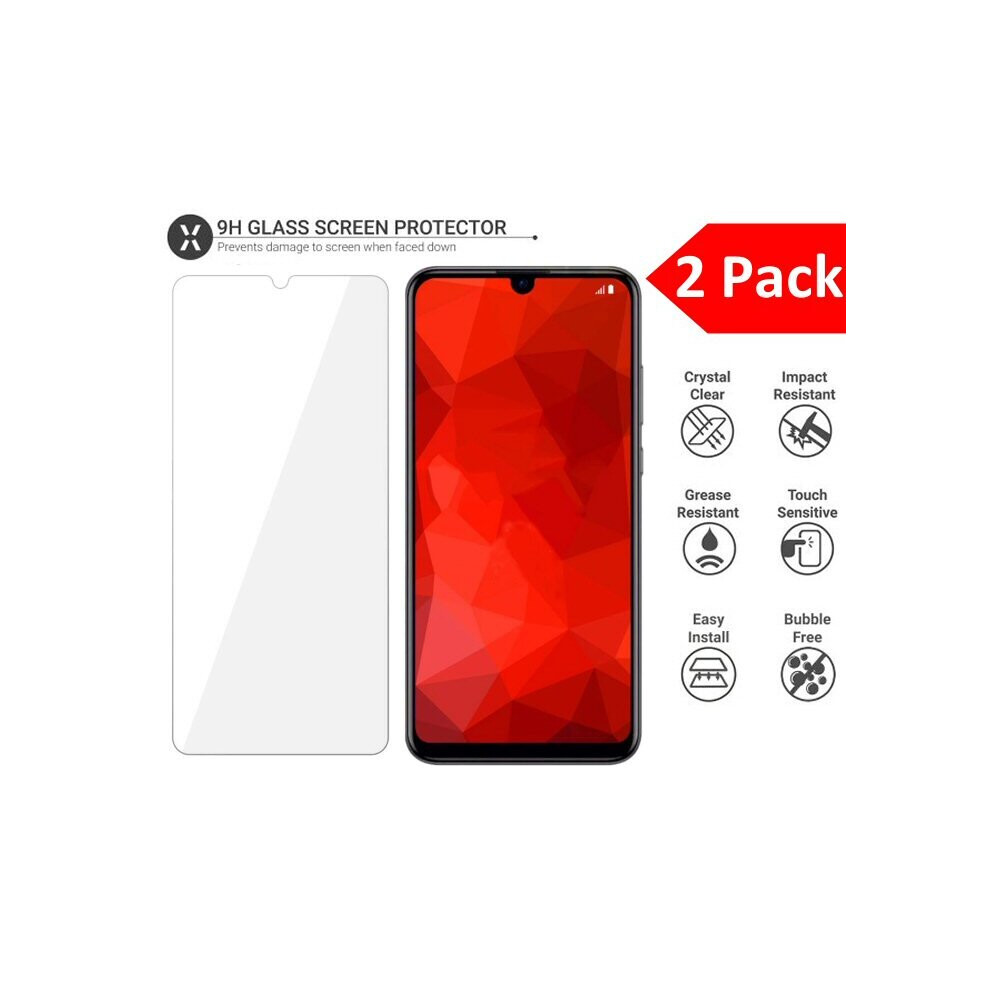 For Huawei P30 Lite  - Twin Pack of 2 X Tempered Glass Screen Protectors